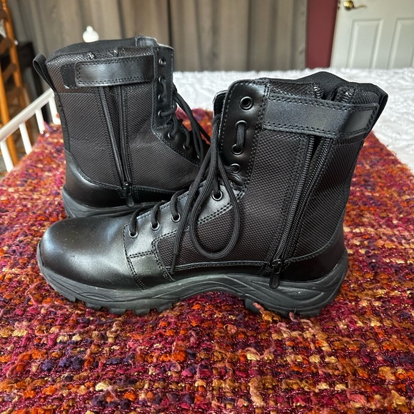 BATES BY WOLVERINE TACTICAL BOOTS, BLACK, MENS 10.5 *EXCELLENT CONDITION* - Picture 1 of 4